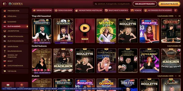 Casoola Casino Screenshot 2